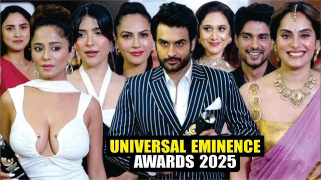 Meenakshi Seshadri, Adah Sharma, and Vivian-Ankit Shine at the ‘Universal Eminence Awards 2025’