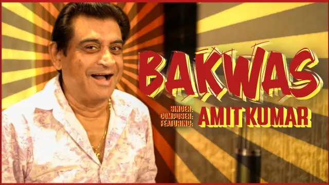 Celeb-singer Amit Kumar releases 'opinionated' solo-melody video-track 'BAKWAS' on 'KBM' (lyrics by Leena-jee)---on today's songs and movies! by Chaitanya Padukone