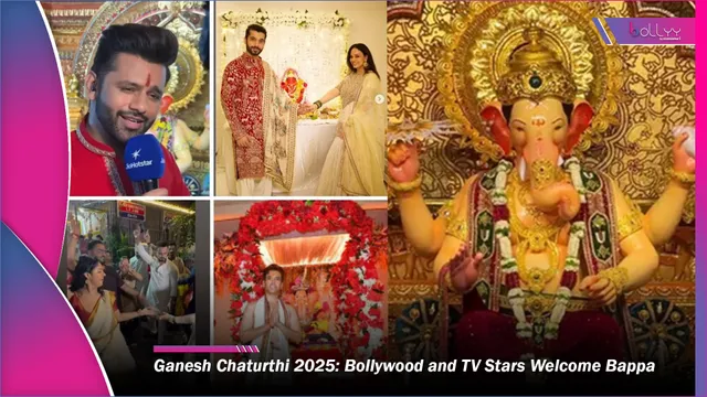 Ganesh Chaturthi 2025: Bollywood and TV Stars Welcome Bappa