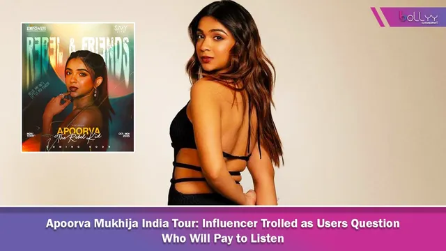 Apoorva Mukhija India Tour: Influencer Trolled as Users Question Who Will Pay to Listen