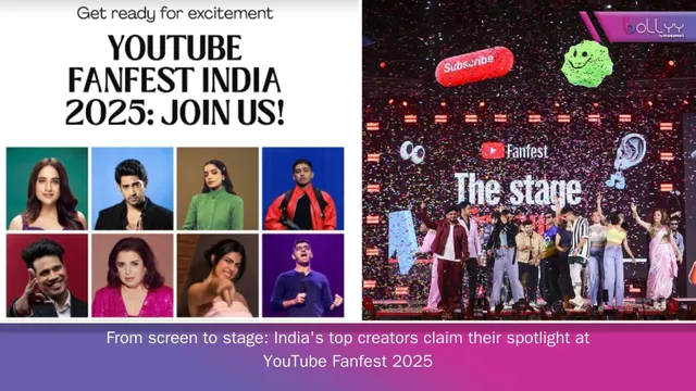 From screen to stage: India's top creators claim their spotlight at YouTube Fanfest 2025