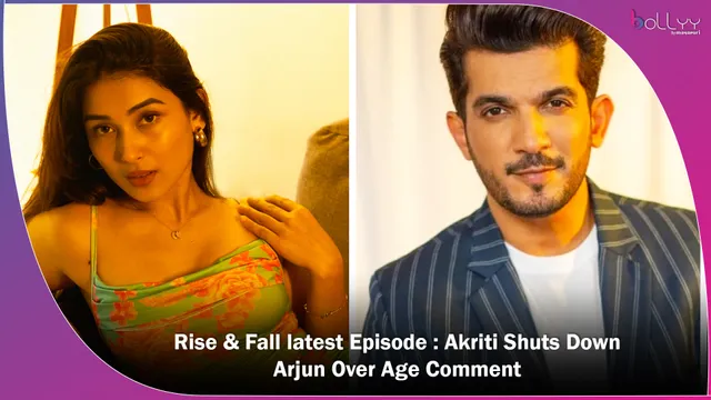Rise & Fall latest Episode : Akriti Shuts Down Arjun Over Age Comment