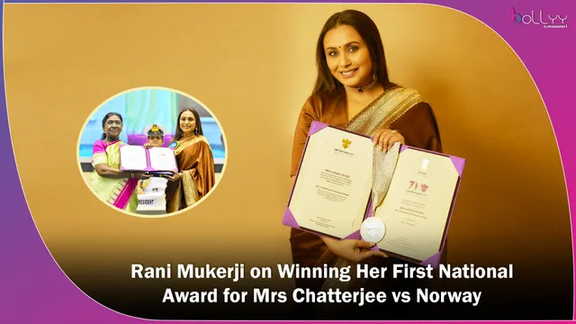 Rani Mukerji on Winning Her First National Award for Mrs Chatterjee vs Norway