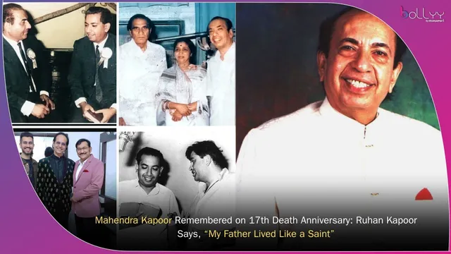 Mahendra Kapoor Remembered on 17th Death Anniversary: Ruhan Kapoor Says, “My Father Lived Like a Saint”