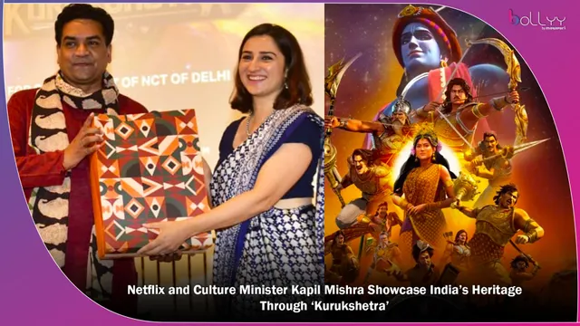 Netflix and Culture Minister Kapil Mishra Showcase India’s Heritage Through ‘Kurukshetra’