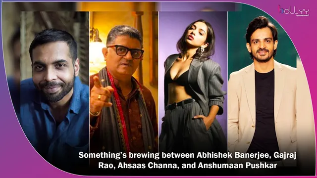 Something’s brewing between Abhishek Banerjee, Gajraj Rao, Ahsaas Channa, and Anshumaan Pushkar
