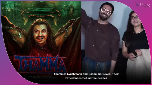 Thamma: Ayushmann and Rashmika  Reveal Their Experiences Behind the Scenes