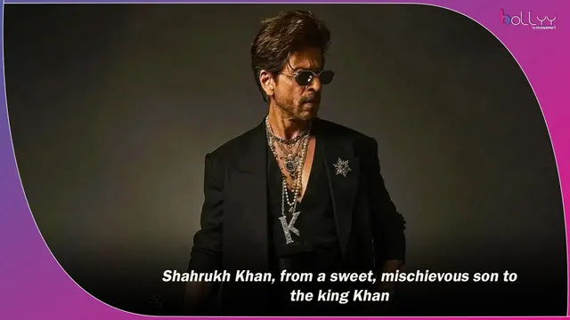 Shahrukh Khan, from a sweet, mischievous son to  the king Khan