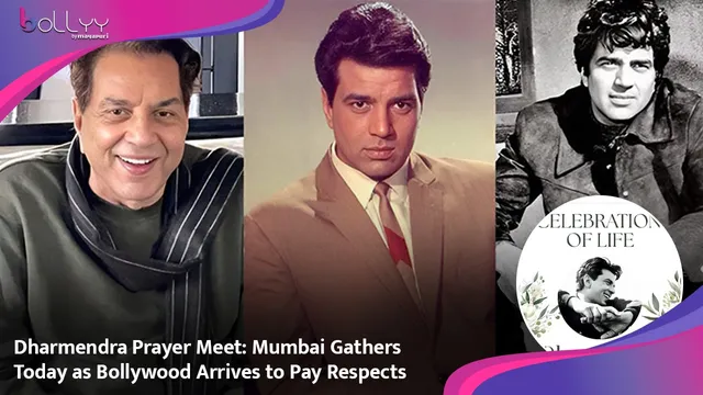 Dharmendra Prayer Meet: Mumbai to host memorial today with several Bollywood stars expected to attend