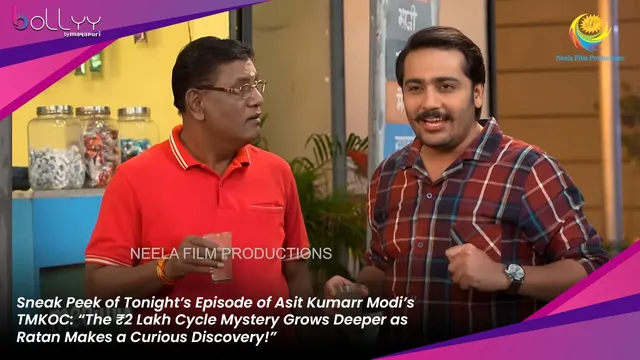 Sneak Peek of Tonight’s Episode of Asit Kumarr Modi’s TMKOC: “The ₹2 Lakh Cycle Mystery Grows Deeper as Ratan Makes a Curious Discovery!”