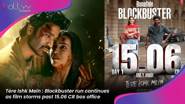 Tere Ishk Mein Box Office: Blockbuster run continues as film storms past 15.06 CR box office
