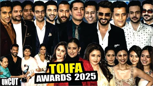 The Magic of Film Stars Shines at TOIFA Awards 2025, Laapataa Ladies Wins Big