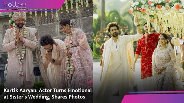 Kartik Aaryan: Actor Turns Emotional at Sister’s Wedding, Shares Photos