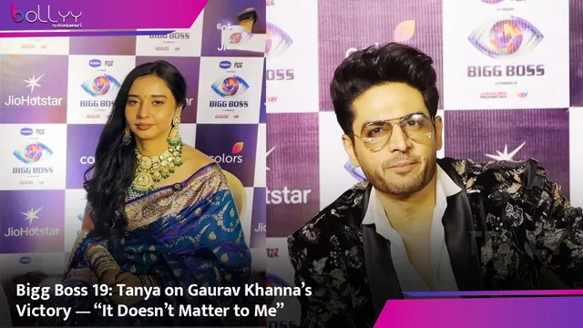 Bigg Boss 19: Tanya on Gaurav Khanna’s Victory — “It Doesn’t Matter to Me”
