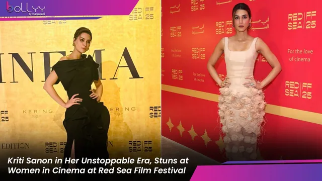 Kriti Sanon in Her Unstoppable Era, Stuns at Women in Cinema at Red Sea Film Festival