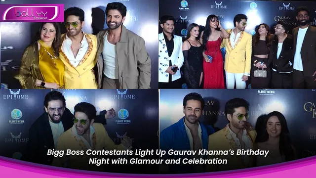 Bigg Boss Contestants Light Up Gaurav Khanna’s Birthday Night with Glamour and Celebration