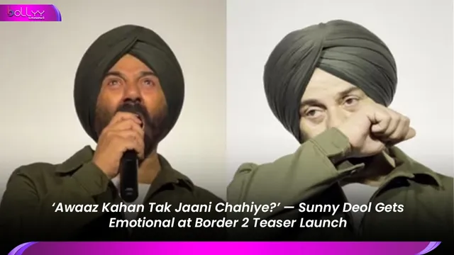 ‘Awaaz Kahan Tak Jaani Chahiye?’ — Sunny Deol Gets Emotional at Border 2 Teaser Launch