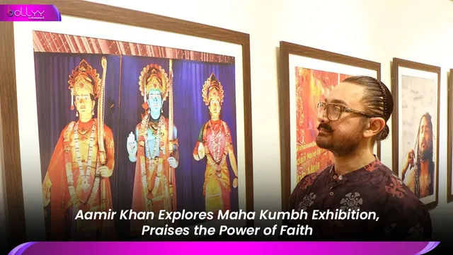Aamir Khan Explores Maha Kumbh Exhibition, Praises the Power of Faith