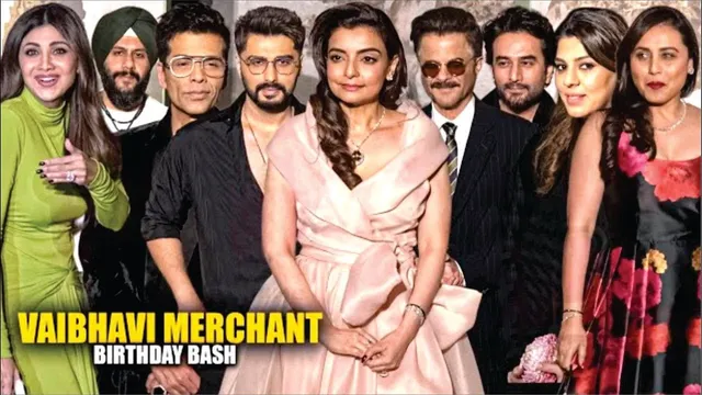 Vaibhavi Merchant’s Birthday Bash Turns Star-Studded: Rani, Shilpa and Karan Johar Steal the Spotlight