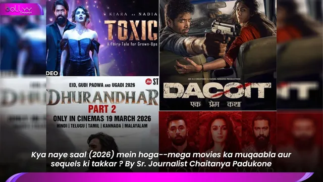 Kya naye saal (2026) mein hoga--mega movies ka muqaabla aur sequels ki takkar ? By Sr. Journalist Chaitanya Padukone