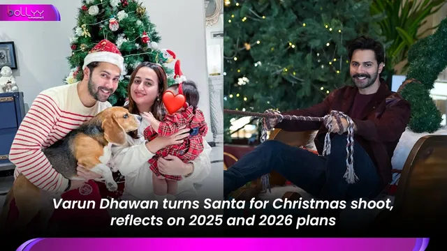 Varun Dhawan turns Santa for Christmas shoot, reflects on 2025 and 2026 plans