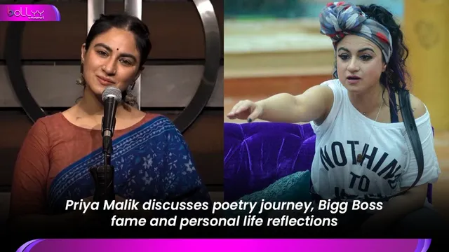 Priya Malik discusses poetry journey, Bigg Boss fame and personal life reflections