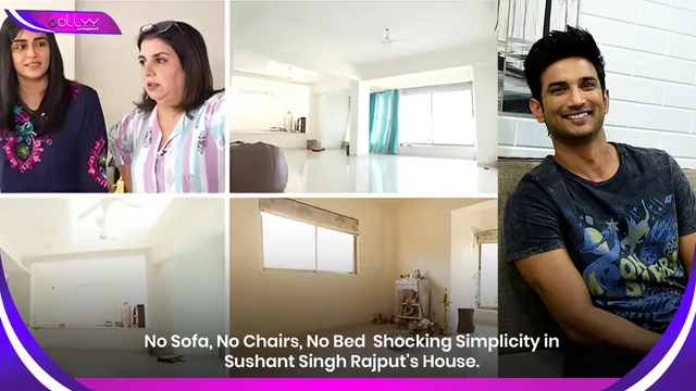 No Sofa, No Chairs, No Bed  Shocking Simplicity in Sushant Singh Rajput's House - Farah Khan's Vlog Stuns the Internet!”