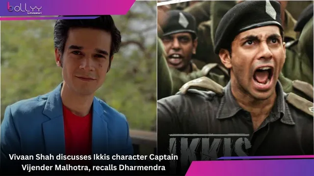 Vivaan Shah discusses Ikkis character Captain Vijender Malhotra, recalls Dharmendra