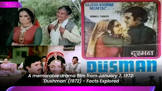 A memorable drama film from January 7, 1972: 'Dushman' (1972) - Facts Explored