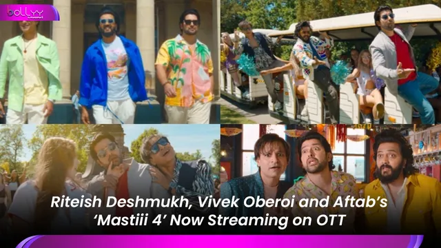 Riteish Deshmukh, Vivek Oberoi and Aftab’s ‘Mastiii 4’ Now Streaming on OTT
