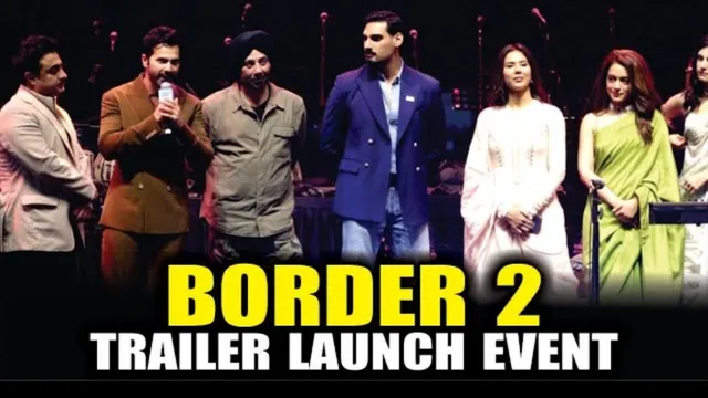 Border 2 Trailer Launched Among Navy Officers, Sunny Deol’s Dialogues Win Hearts