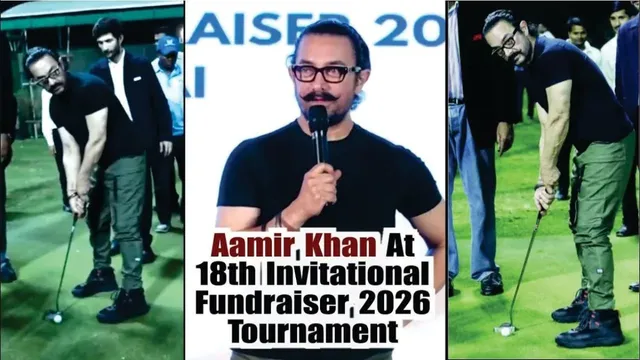 Aamir Khan Joins The Golf Foundation’s 18th Invitational Fundraiser in Mumbai
