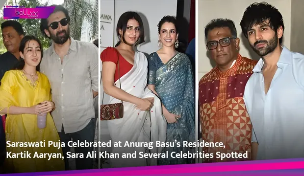 Saraswati Puja Celebrated at Anurag Basu’s Residence, Kartik Aaryan, Sara Ali Khan and Several Celebrities Spotted