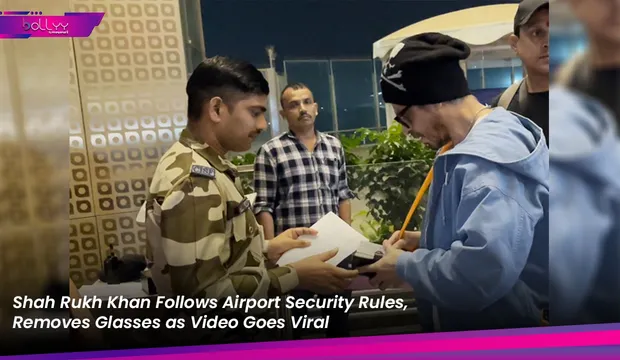 Shah Rukh Khan Follows Airport Security Rules, Removes Glasses as Video Goes Viral