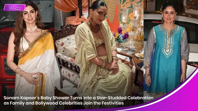 Sonam Kapoor’s Baby Shower Turns into a Star-Studded Celebration as Family and Bollywood Celebrities Join the Festivities