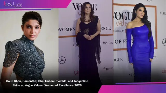 Gauri Khan, Samantha, Isha Ambani, Twinkle, and Jacqueline Shine at Vogue Values: Women of Excellence 2026