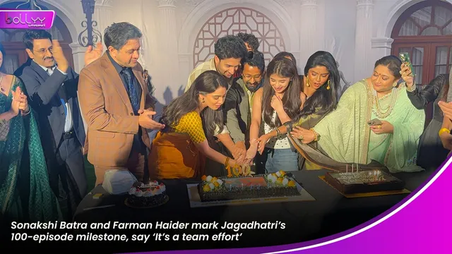 Sonakshi Batra and Farman Haider mark Jagadhatri’s 100-episode milestone, say ‘It’s a team effort’