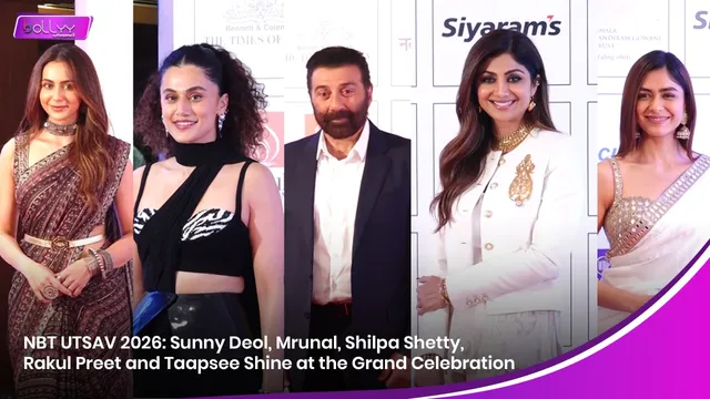 NBT UTSAV 2026: Sunny Deol, Mrunal, Shilpa Shetty, Rakul Preet and Taapsee Shine at the Grand Celebration