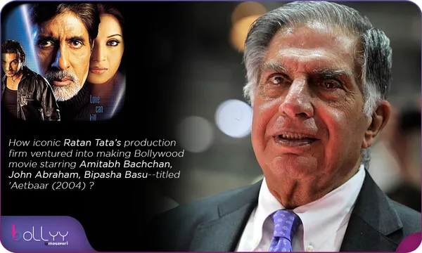 How iconic Ratan Tata’s production firm ventured into making Bollywood movie starring Amitabh Bachchan, John Abraham, Bipasha Basu--titled 'Aetbaar (2004) ? By Chaitanya Padukone