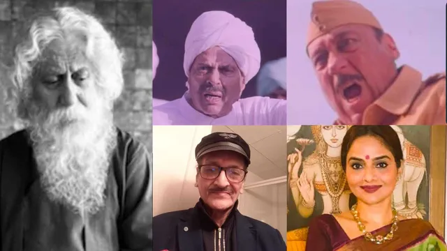 Anupam Kher as ‘Rabindranath Tagore’, Dharmendra as ‘Lala Lajpat Rai’ in 'director' Biswajeet’s new patriotic movie ‘Agniyug-The Fire ’ also starring Jackie Shroff and Madhoo by Chaitanya Padukone