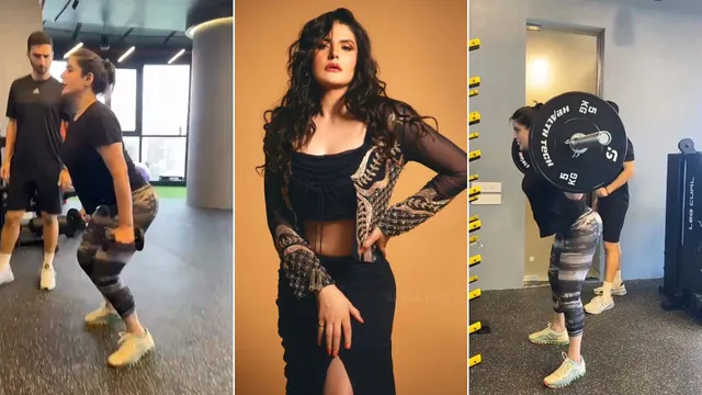 Zareen Khan's Workout Fuels Rumors of a Big-Budget Blockbuster Role