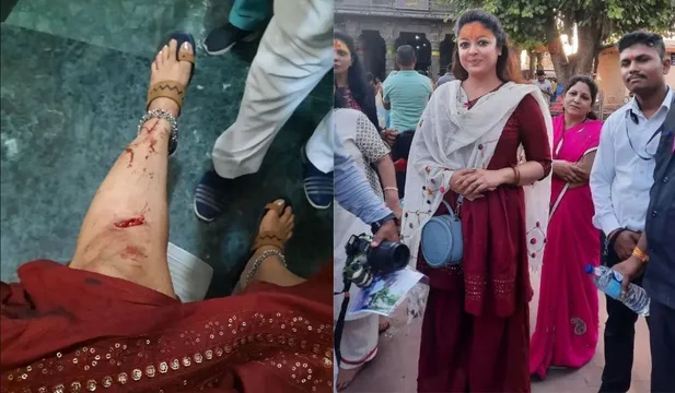 Short: Actress Tanushree Dutta met with an accident