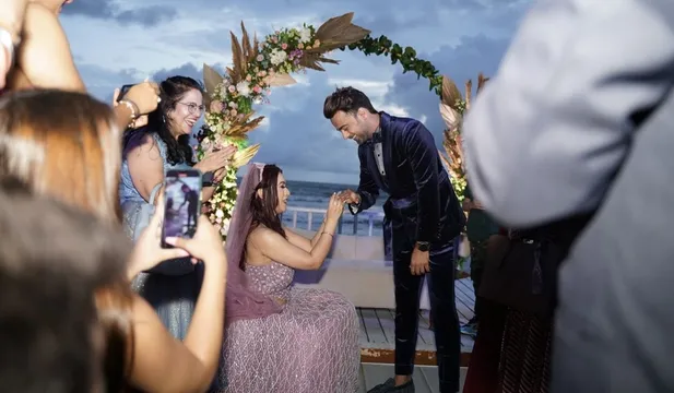 Manish Naggdev gets engaged in Goa!