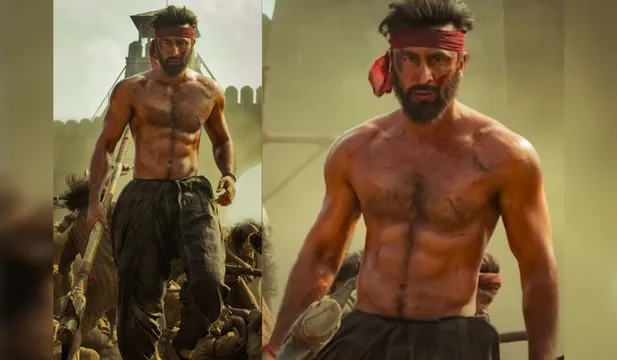 Ranbir Kapoor is playing a larger than life quintessential Hindi film hero with the action entertainer Shamshera and his bulked up physique for the film has broken the internet today!