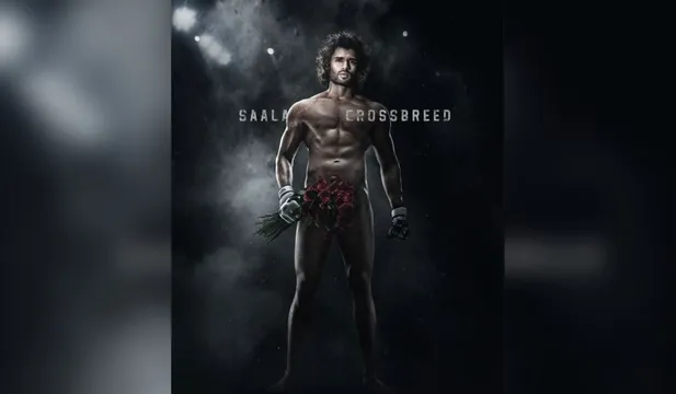Vijay Deverakonda's first look from "Liger" is out now