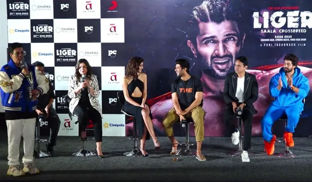 Vijay Devarakonda's slippers took the limelight at the trailer launch of 'Liger'! Know what happened!