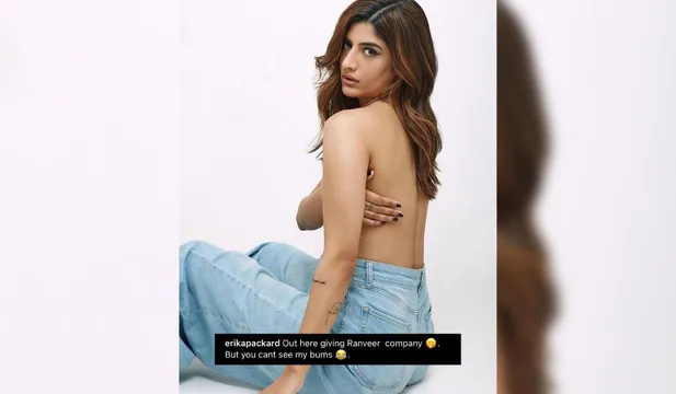 Khatron Ke Khiladi 12 Fame Erika Packard sets the internet on fire with her bold picture; says “Out here giving Ranveer company”
