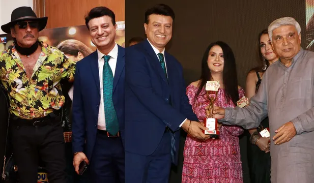 Jackie Shroff, Javed Akhtar launch the trailer and music of Ameet Kumar's debut film Love You Loktantra