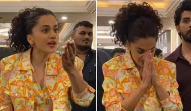 TAAPSEE PANNU & PAPARAZZI ARE AT WAR