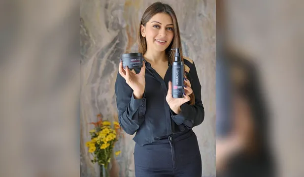 Only good hair days for Hansika Motwani post formaldehyde-free Keratin treatment